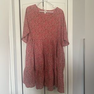 Breezy Floral Print Dress